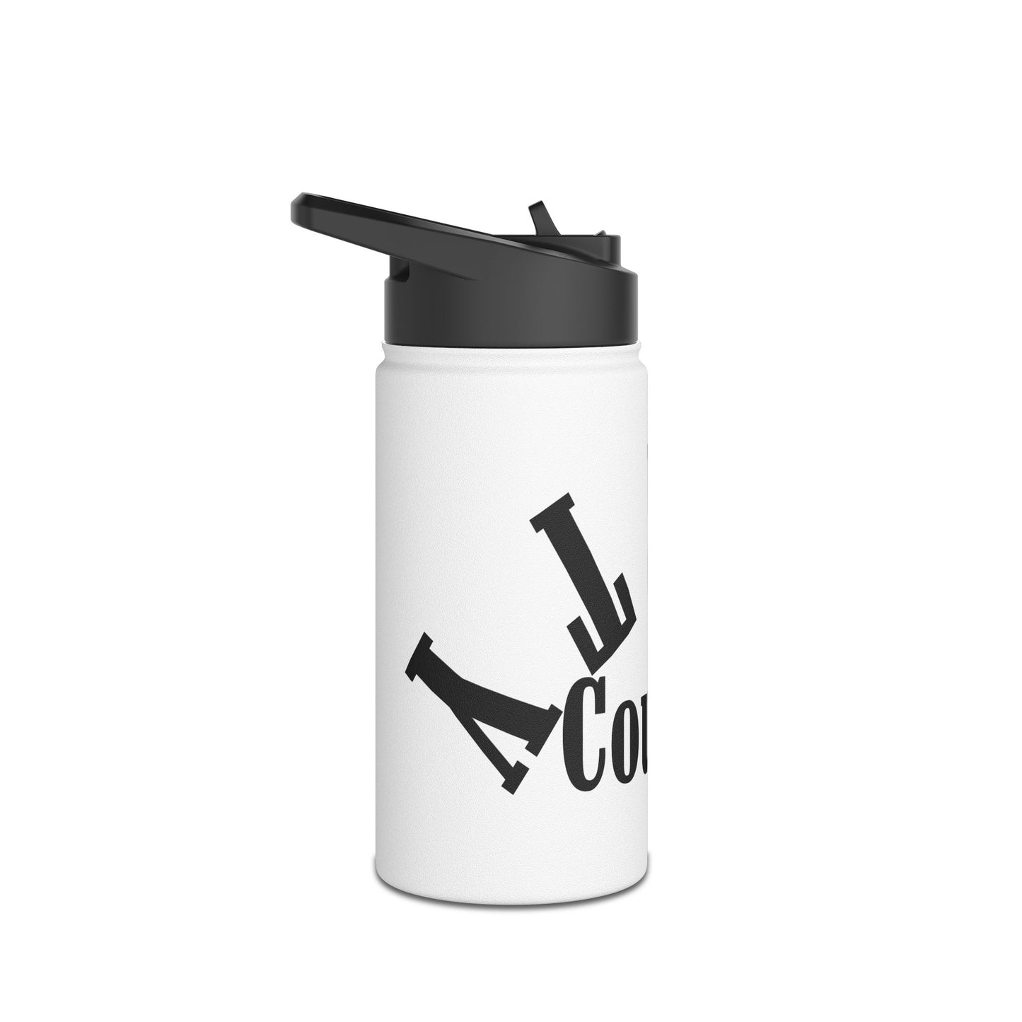 Stainless Steel Water Bottle - Country Themed Adventure Reusable Flask, Fits Outdoor Activities, Gifts for Travelers & Nature Lovers