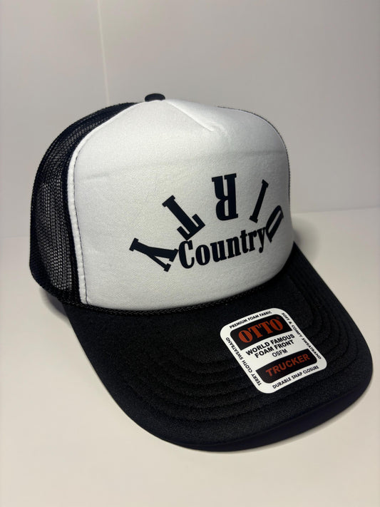 Original Dirty Country Hat Custom Trucker Hat that started all the parodies, Adjustable Snapback Closure, and Ideal for Any Occasion