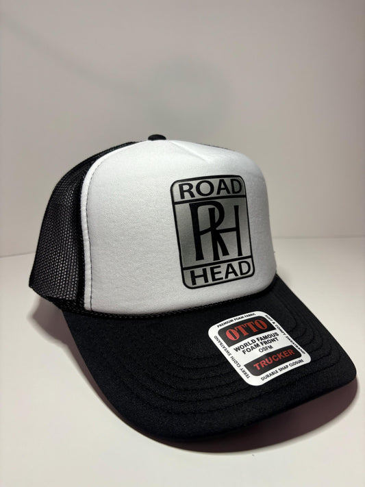 Road Head Custom Trucker Hat with parody design, Adjustable Snapback Closure, and Ideal for Any Occasion
